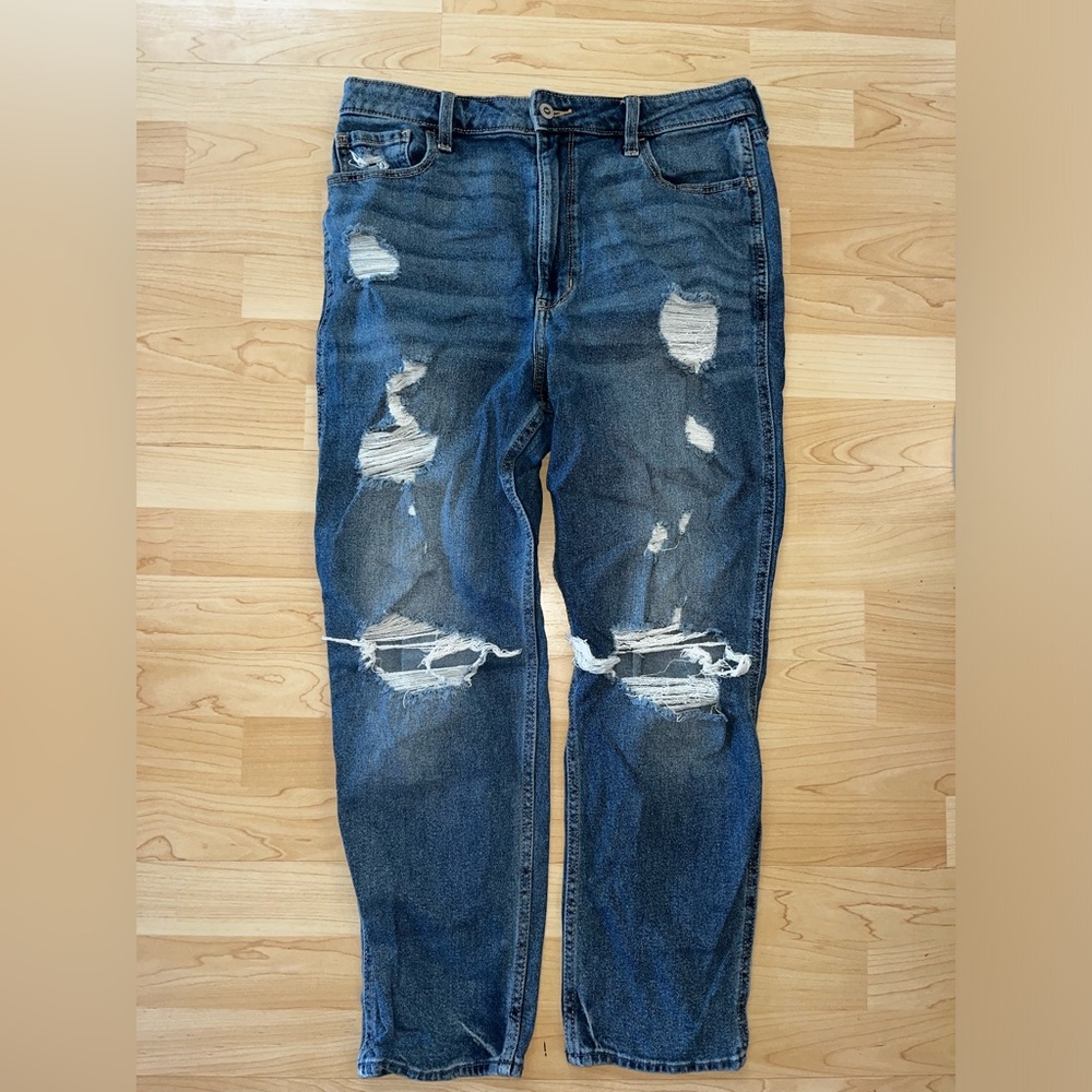 Ultra High Rise Mom Jean Hollister Vintage Stretch